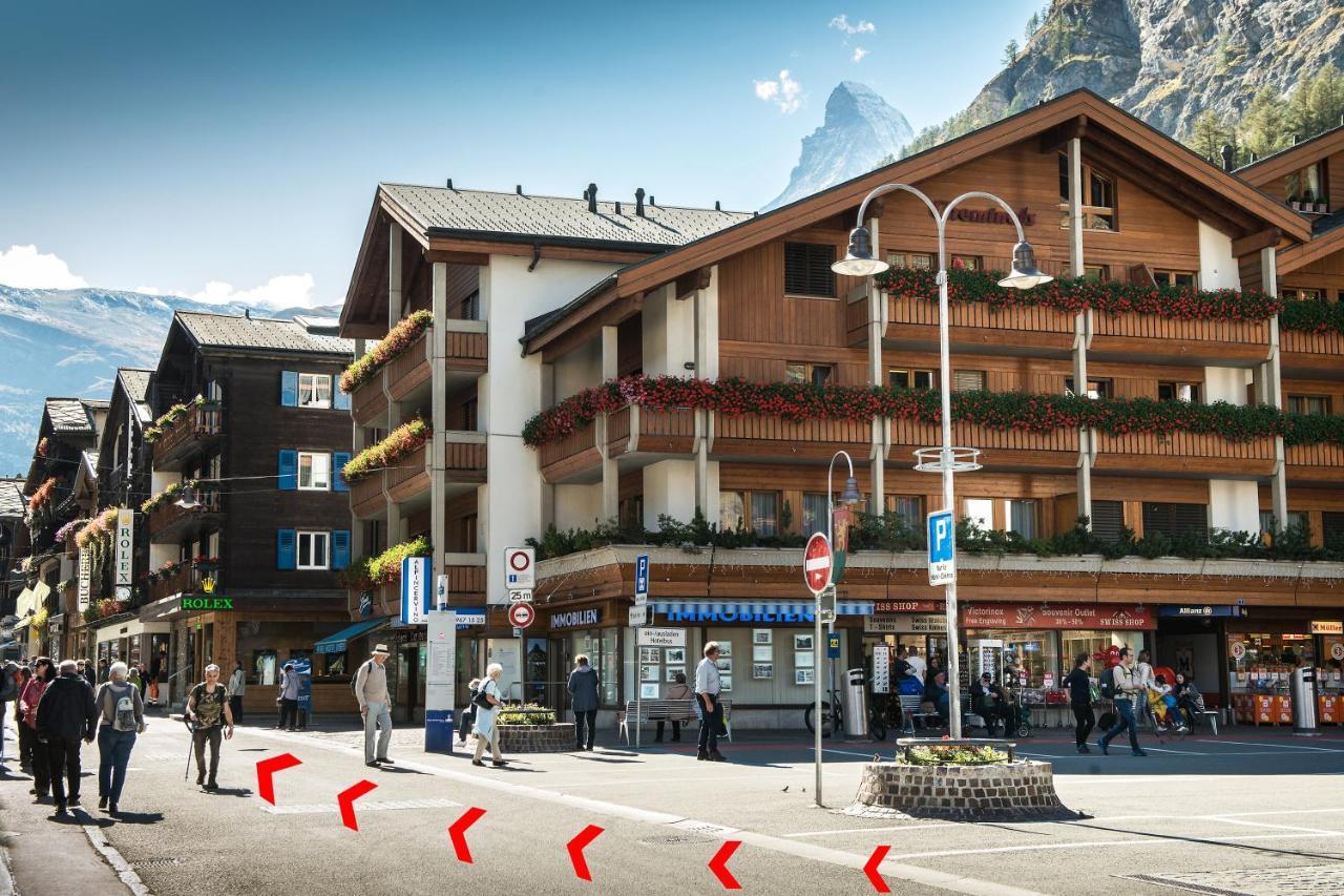 Holiday Apartment Residence Bellevue Zermatt Buitenkant foto